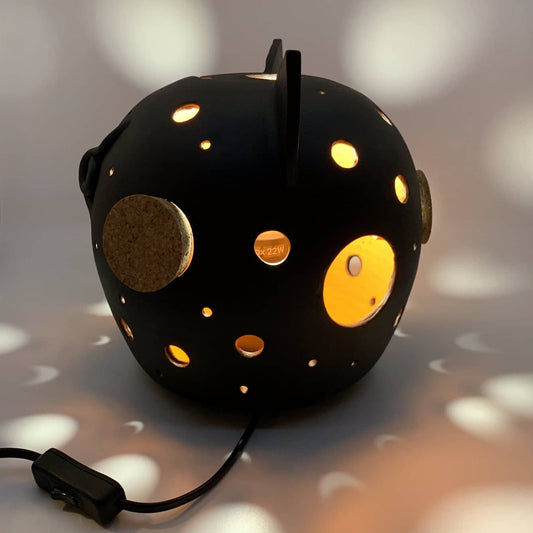 Keramická stolová lampa 